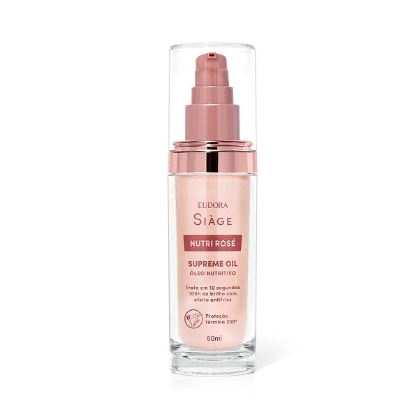Supreme Oil Siàge Nutri Rosé 60ml - Eudora