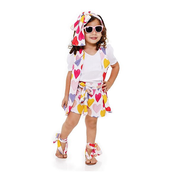 Conjunto Infantil Menina Blazer Lolo