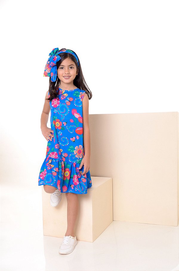 Vestido Infantil Menina Olívia