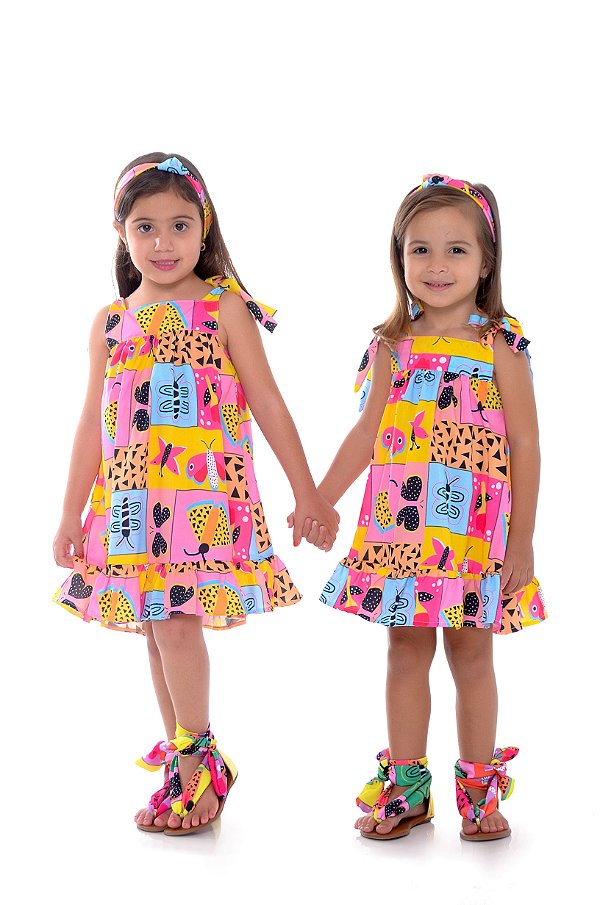VESTIDO INFANTIL MENINA RAISSA