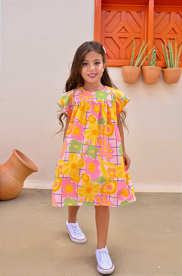 VESTIDO INFANTIL MENINA MARCELA