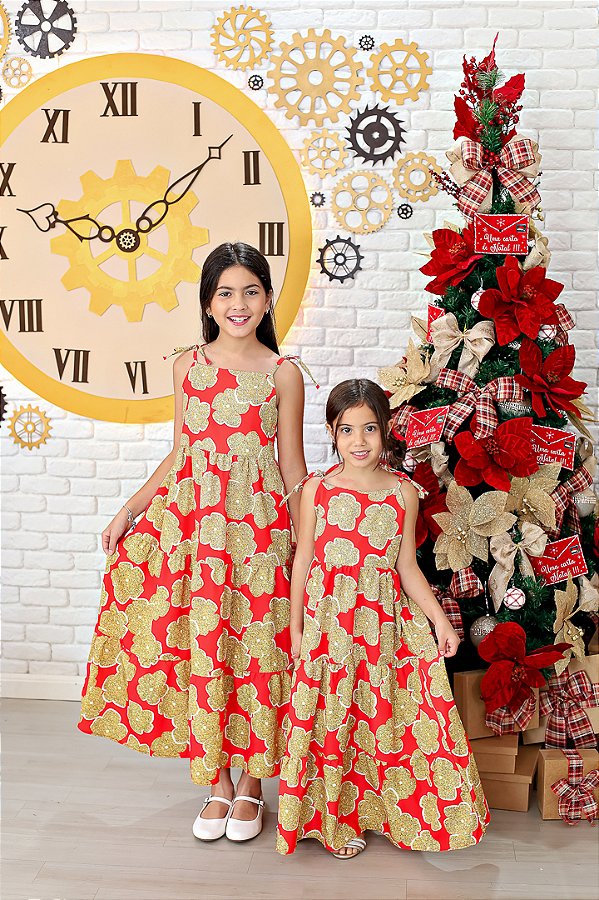 VESTIDO INFANTIL MENINA LETICIA