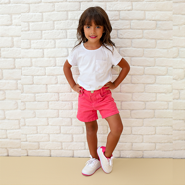 Short Infantil Jeans Menina Ruth