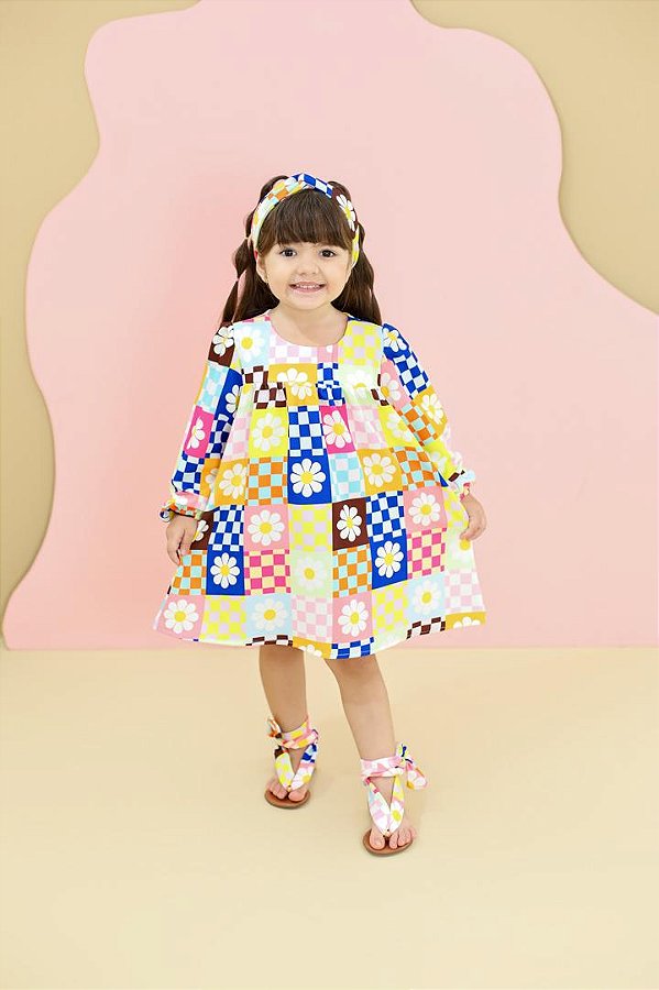 Vestido Infantil Menina Long Rafa