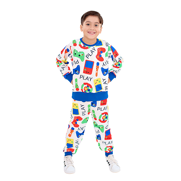 Conjunto Longo Menino Game