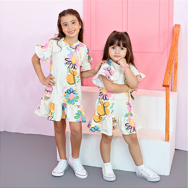 VESTIDO INFANTIL BEM ME QUER