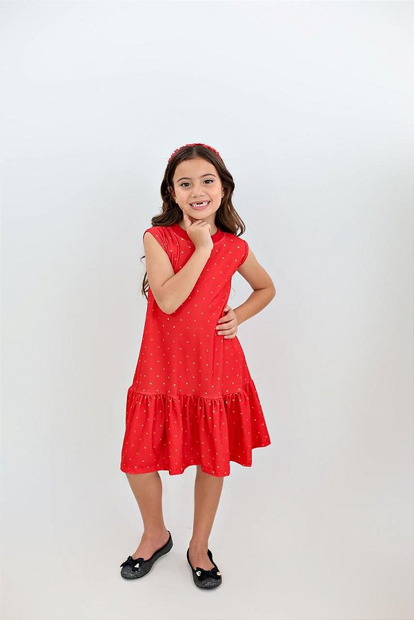 Vestido Infantil Menina Luz