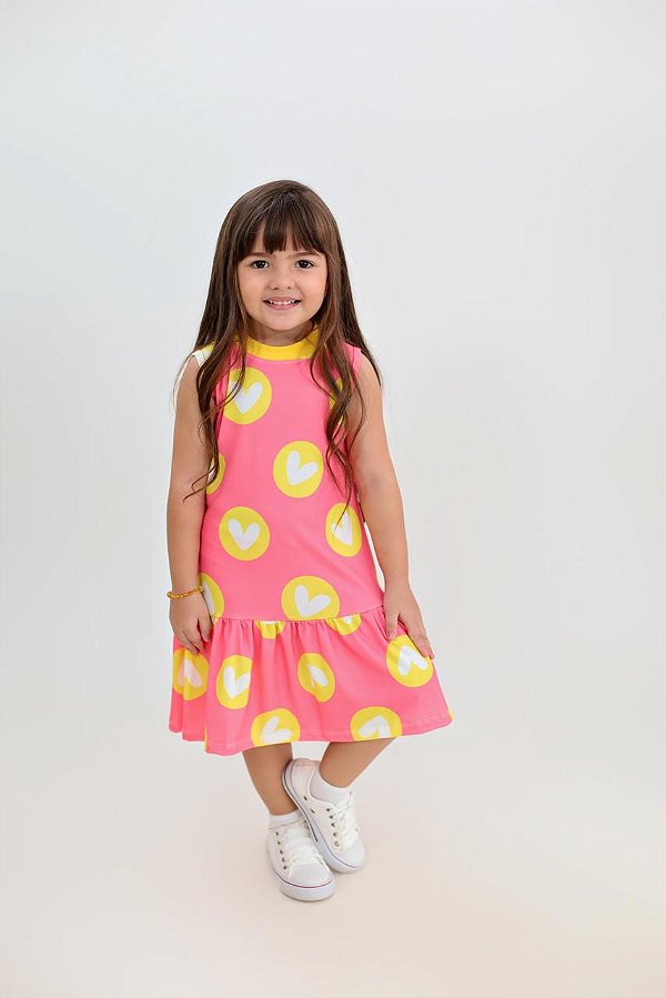 Vestido Infantil Menina Lary