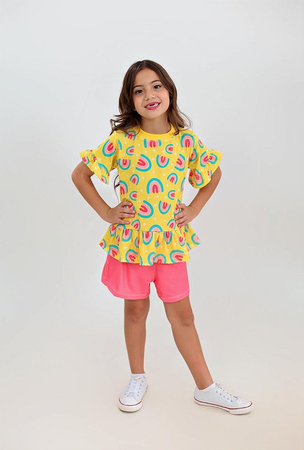 Conjunto Infantil Menina Carita