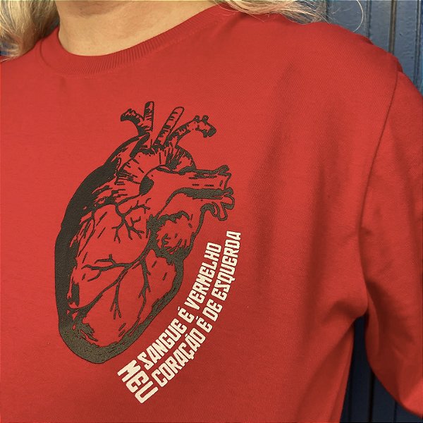 Camiseta Coração de Esquerda