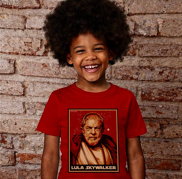 Camiseta Lula Skywalker Infantil