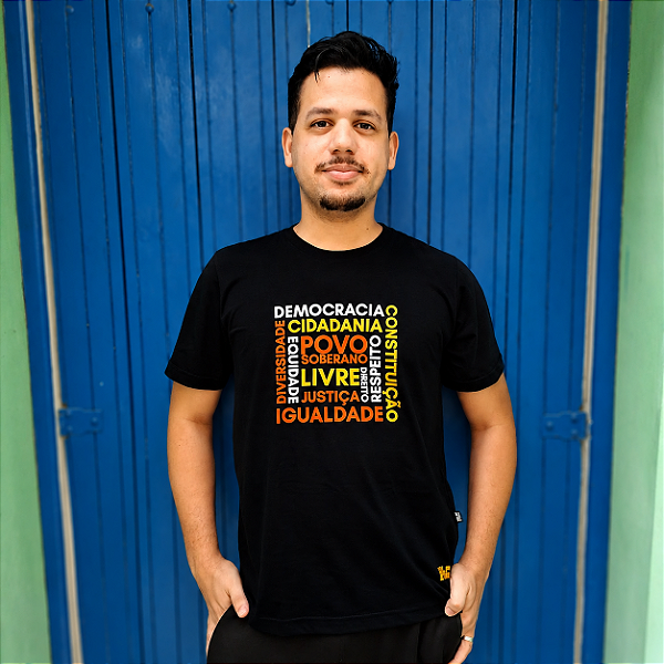 Camiseta Palavras da Democracia