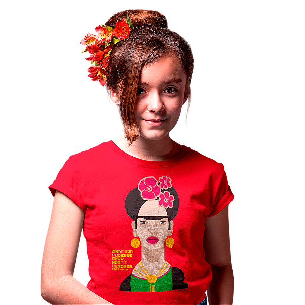 Camiseta Frida Kahlo Infantil