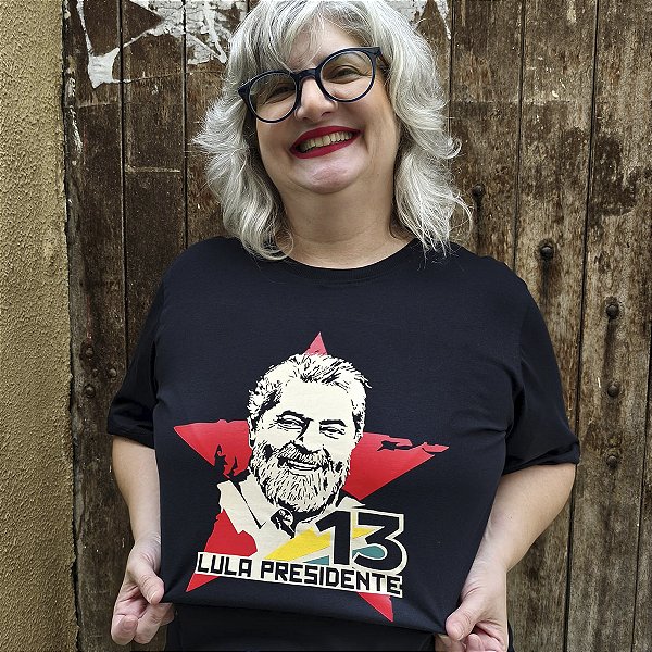 Camiseta Lula Rock Presidente