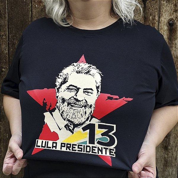 Camiseta Lula Rock Presidente