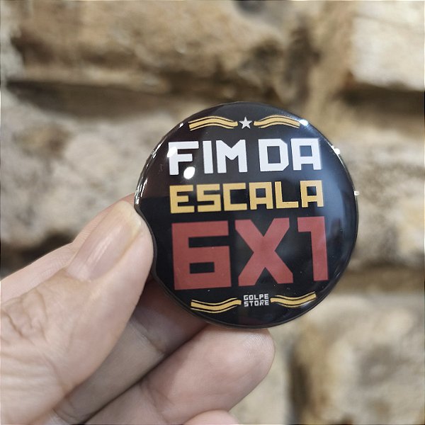 Botton FIM ESCALA 6 X 1
