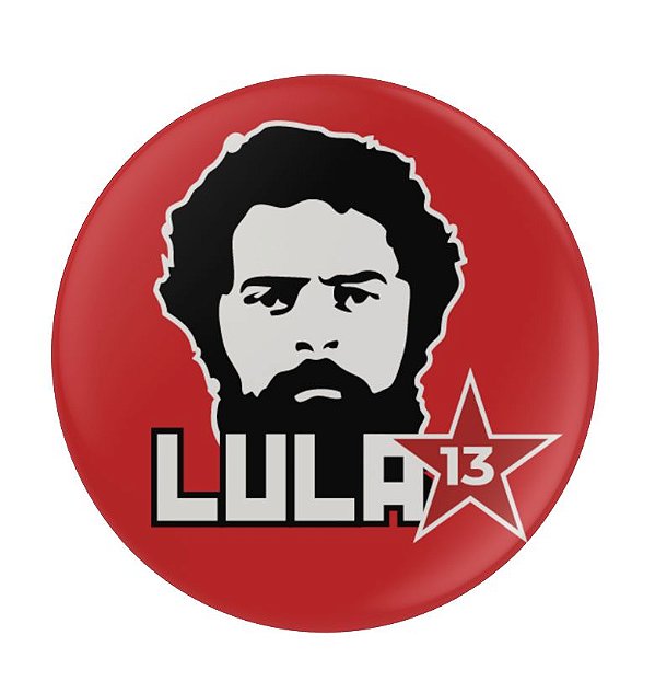 Botton Lula Metalúrgico 13 - VERM