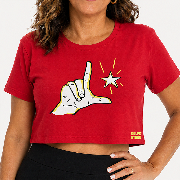 Cropped Lula Faz o L