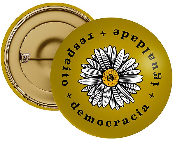 Botton Margarida da Democracia