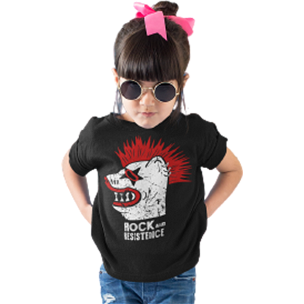 camiseta infantil La Ursa Rock - GOLPE STORE