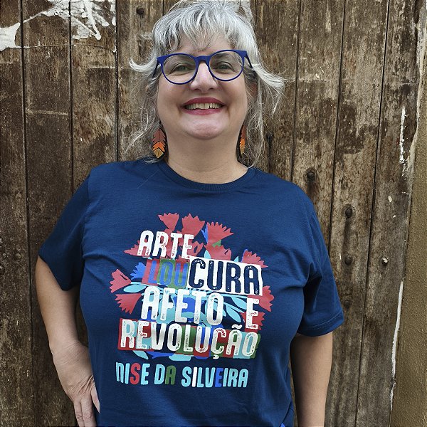 Camiseta Nise da Silveira Luta Antimanicomial