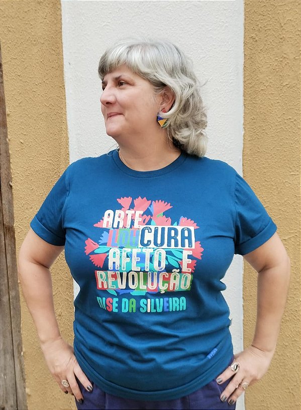 Camiseta Nise da Silveira Luta Antimanicomial