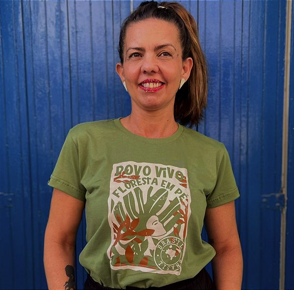 Babylook Povo Vivo Floresta em Pé