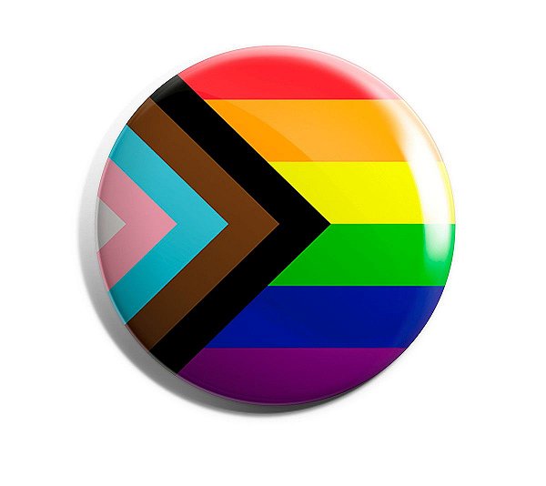 Botton Bandeira Nova LGBTQia+