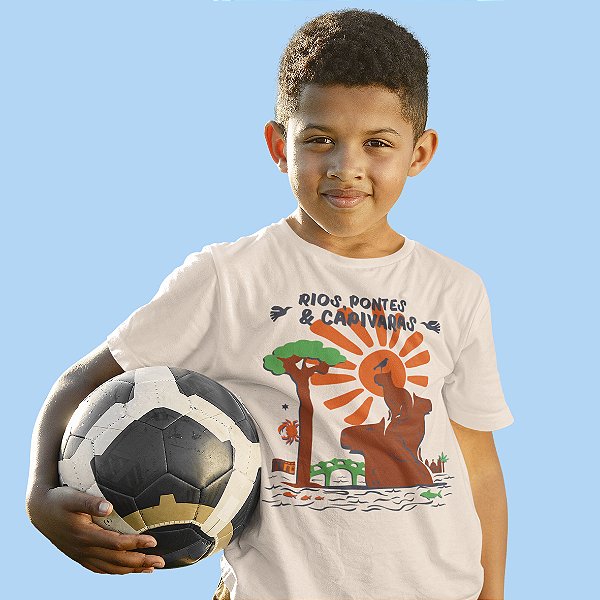 Camiseta Capivaras Infantil