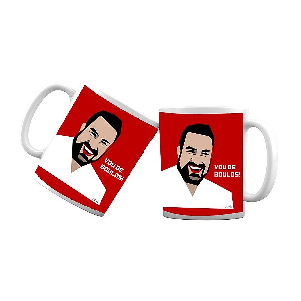 Caneca Vou de Boulos Prefeitura de São Paulo