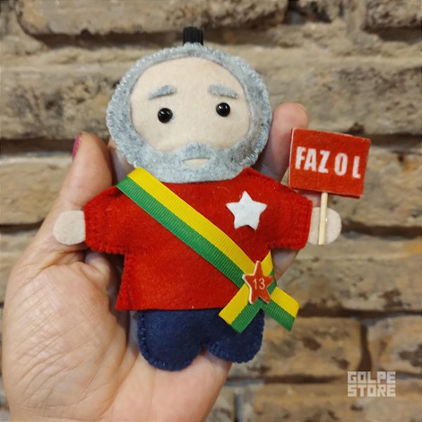 Boneco Miniatura Lula Lulinha