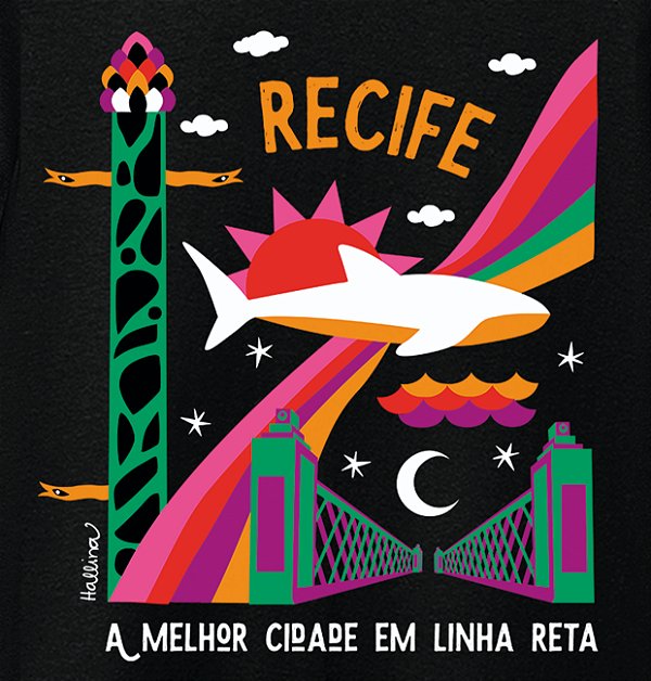 Camiseta Recife A Melhor Cidade