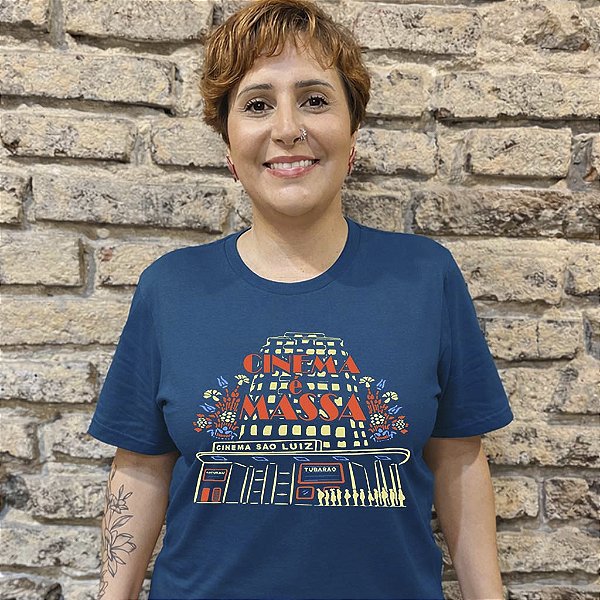 Camiseta Cinema É Massa