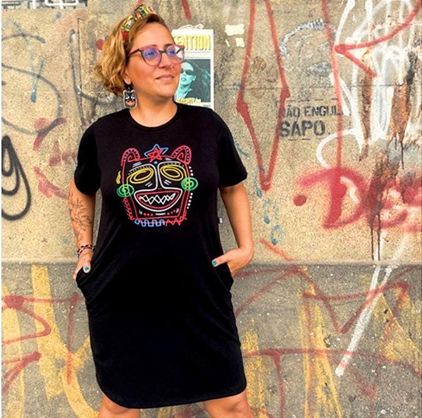 Vestido Básico Curto La Ursa Street