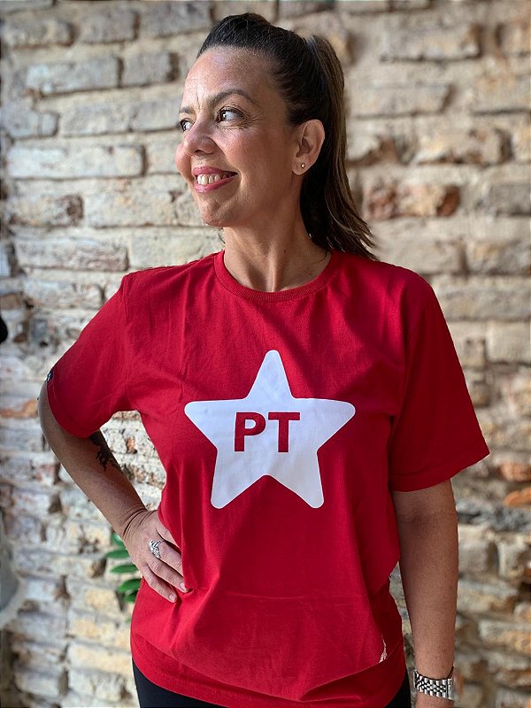 Camiseta PT Partido dos Trabalhadores