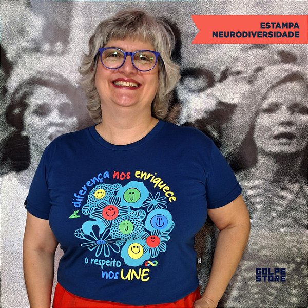 Camiseta Neurodiversidade Autismo