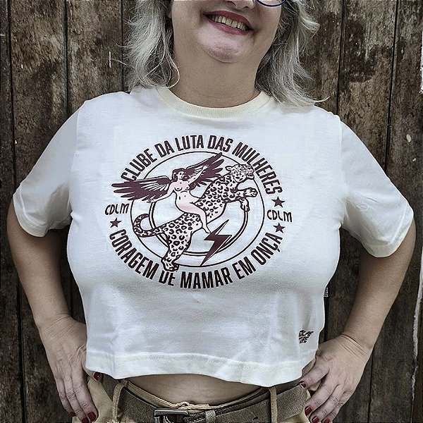 Cropped Clube da Luta das Mulheres