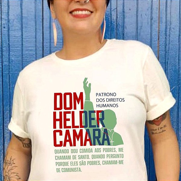 Camiseta Dom Helder Camara