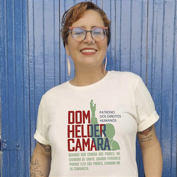 Camiseta Dom Helder Camara