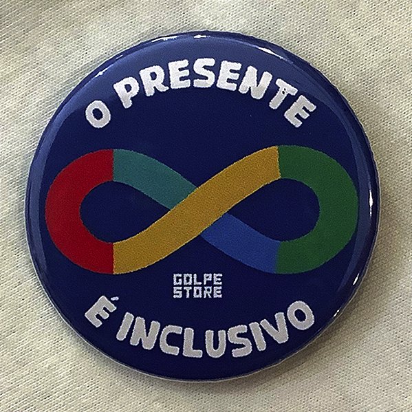 Botton Símbolo Neurodiversidade