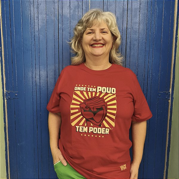 Camiseta Povo e Poder