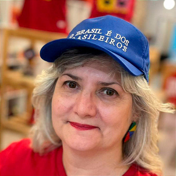 Boné O Brasil é dos Brasileiros