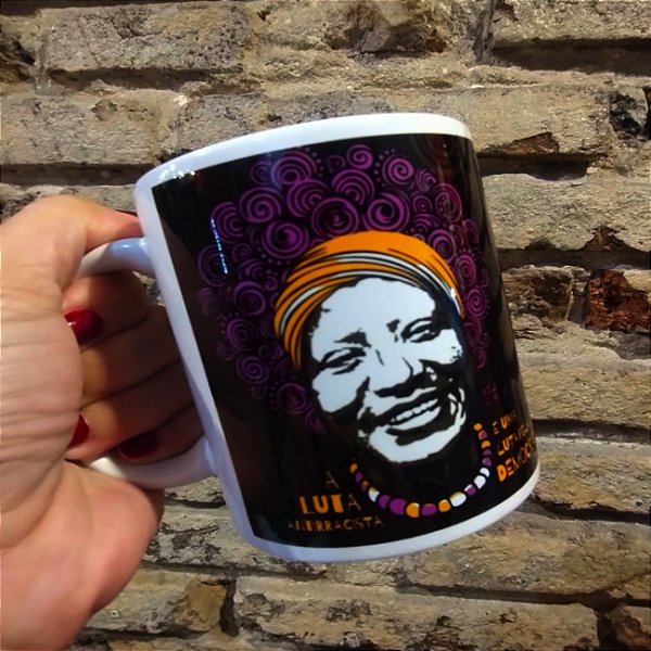 Caneca Lélia Gonzales