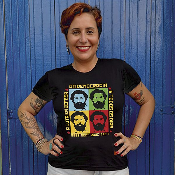 Babylook Lula Pop Art