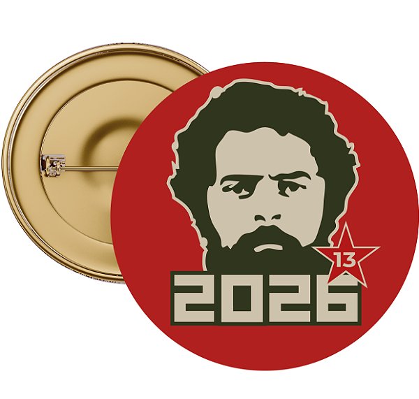 Botton Lula Metalúrgico 2026