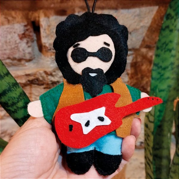 Boneco Miniatura Raul Seixas