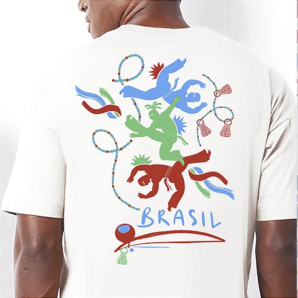 Camiseta Capoeira Patrimônio do Brasil