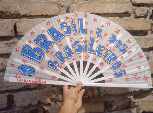 Leque Grande O Brasil é dos Brasileiros