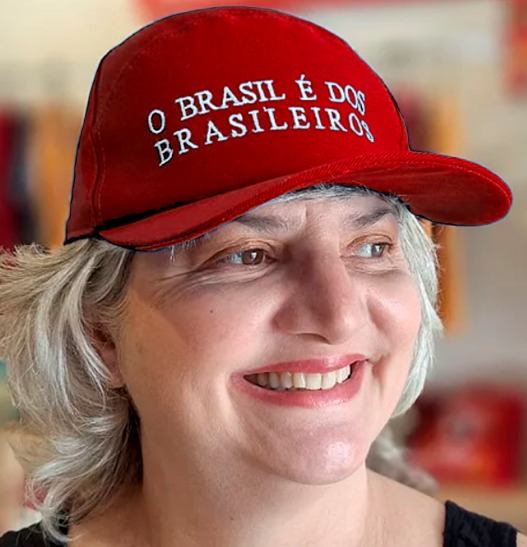 Boné Brasil dos Brasileiros - Vermelho