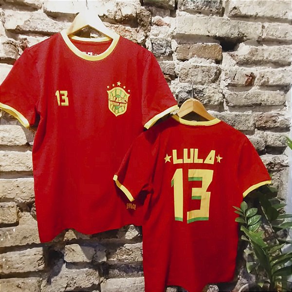Camiseta Seleção Brasileira Vermelha Copa 2026